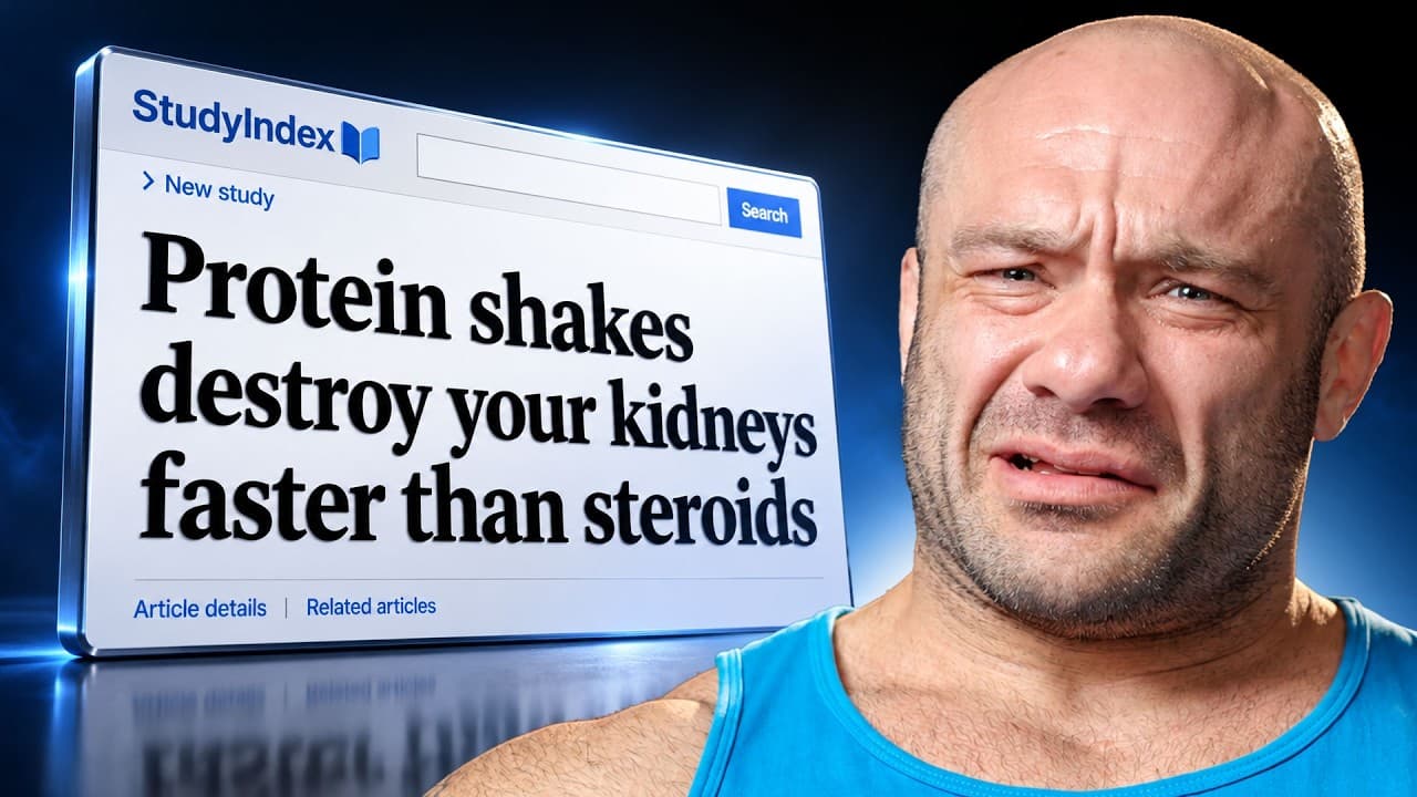 Is Whey Protein Poisoning Your Kidneys? (new "study")