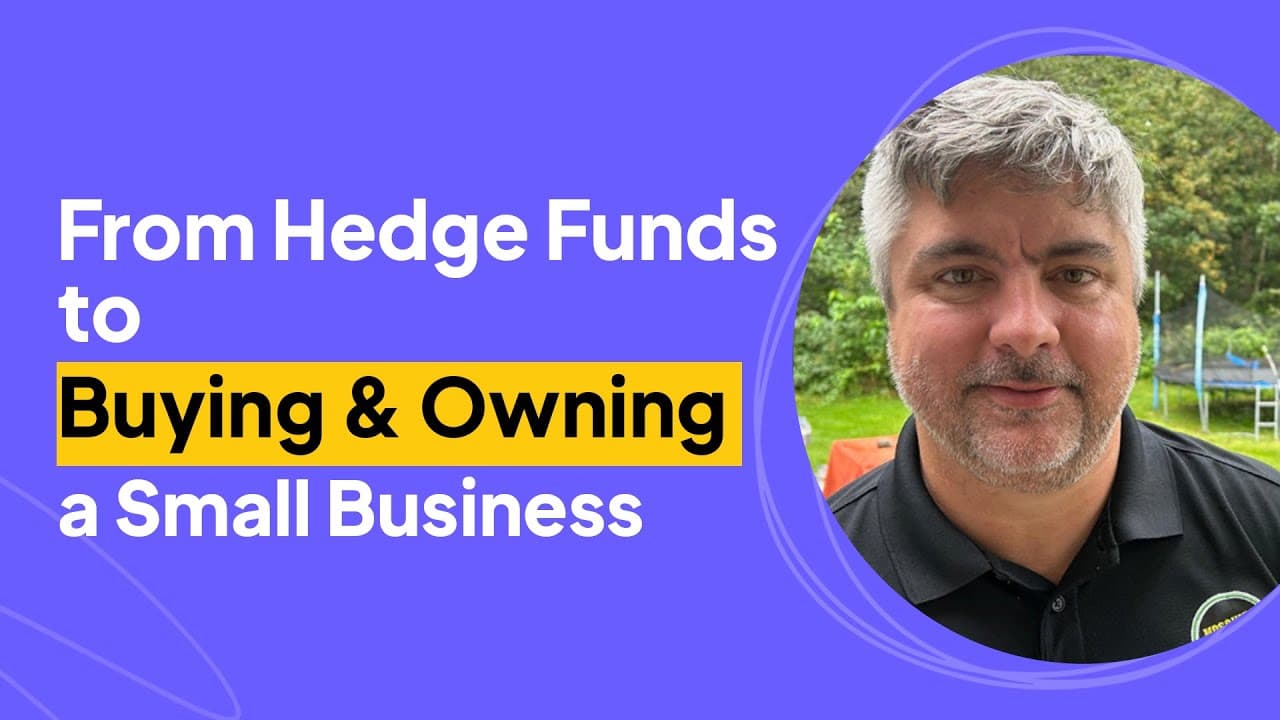 How to Survive Going from Hedge Funds to SMB Owner | Neil Finneran  Interview