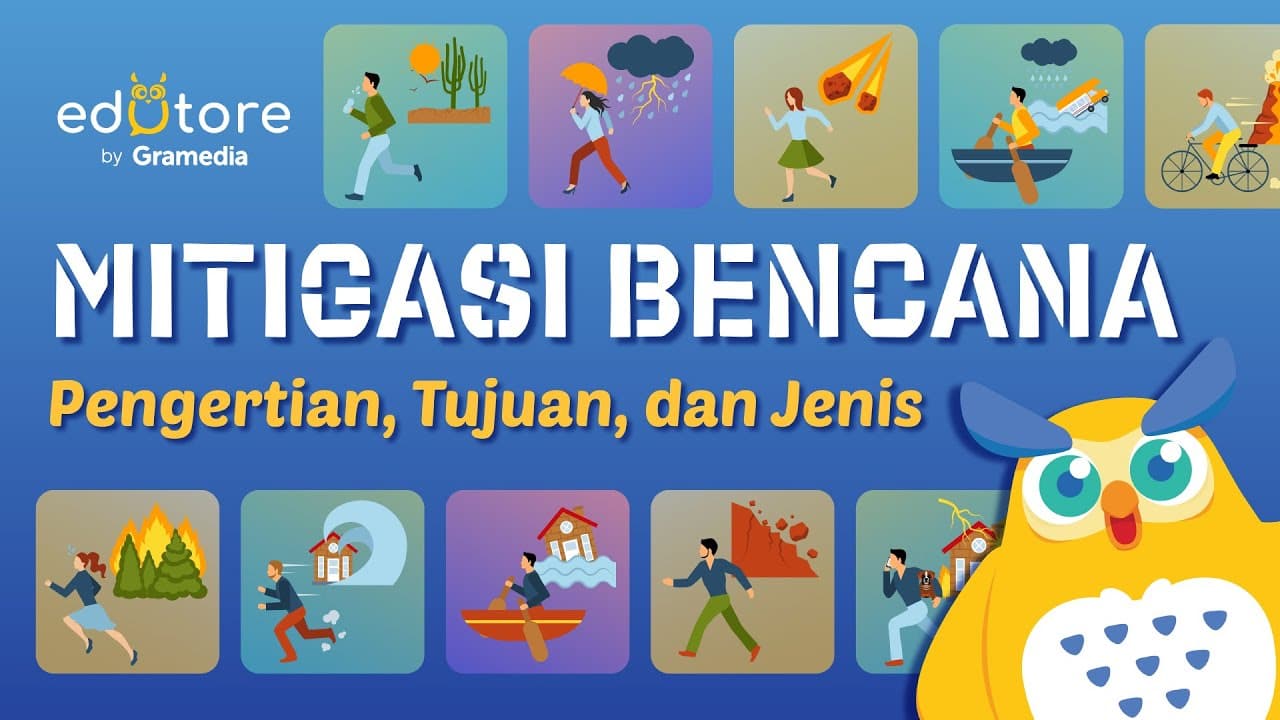 Mitigasi Bencana - Pengertian, Tujuan, dan Jenis #BelajarDiRumah