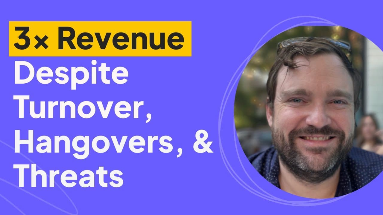 3x Revenue Despite Turnover, Hangovers & Threats | JD Beck Interview