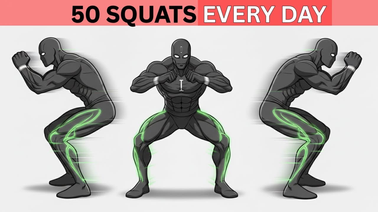 Doing 50 Squats Every Day – what Happens.