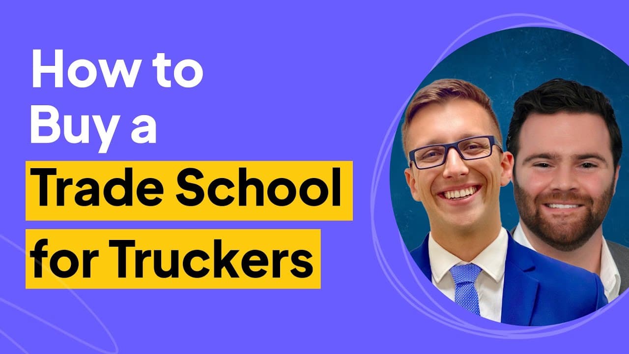 Buying a Big $7m Trade School | Bob Boniface and Tyrel Sulzer Interview