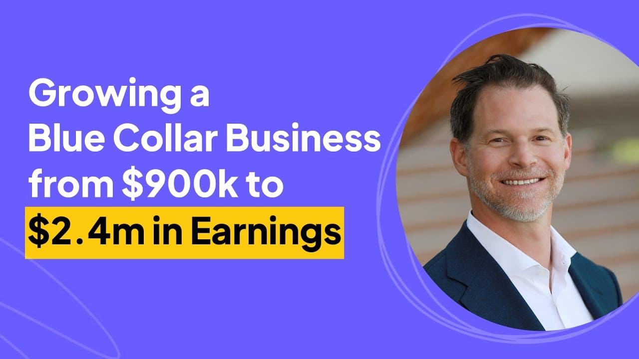 How to Grow a Blue Collar Business from $900k to $2.4m in Earnings | Adam Borcz Interview