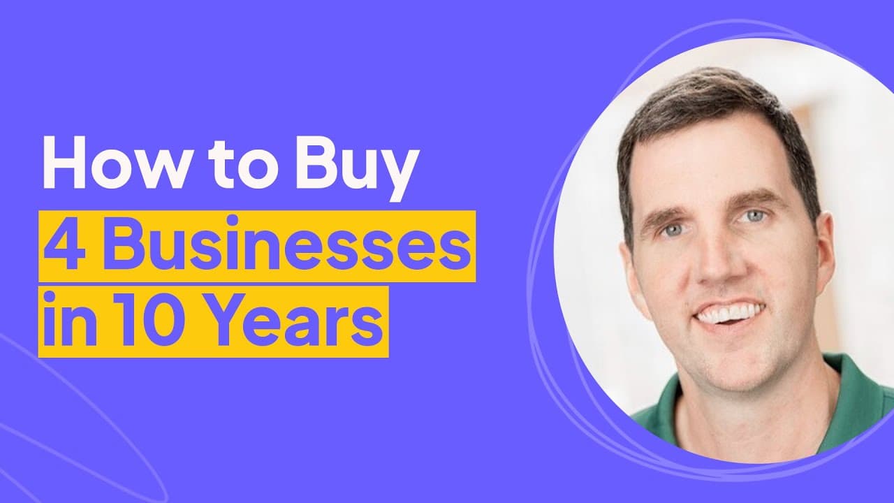 How to Build a Holdco of 4 Blue Collar Businesses in 10 Years | Adam Duggins Interview
