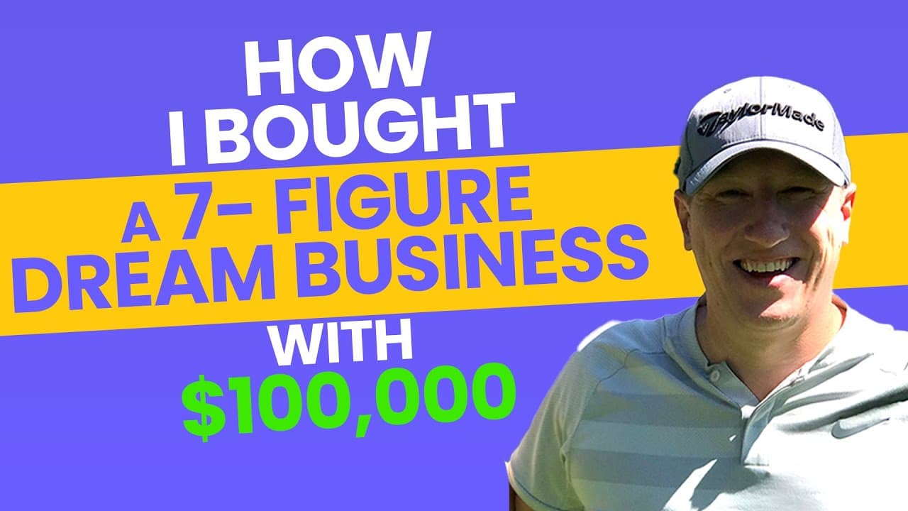 How I bought a 7- Figure Dream Business with $100,000 | Tyler O'Connor Interview