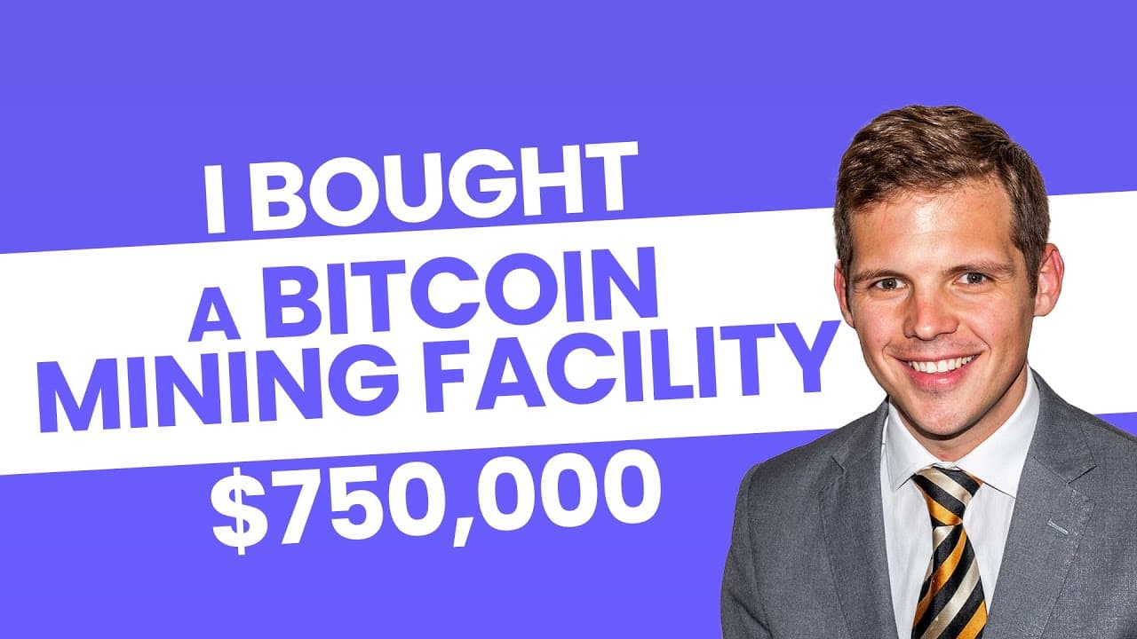 I Bought A Bitcoin Mining Facility for $750,000 | Chris Koerner