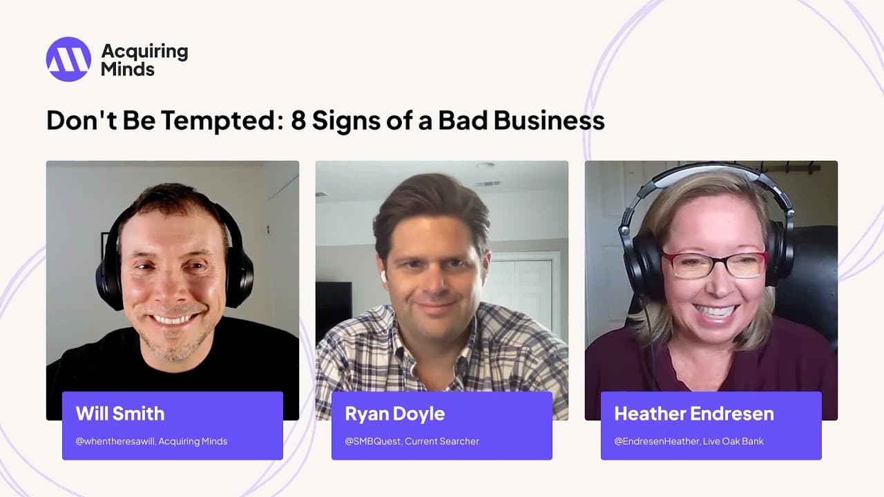 Don't Be Tempted: 8 Signs of a Bad Business