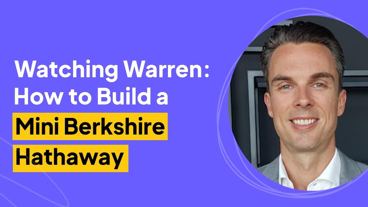 How to Build a Mini Berkshire Hathaway | Rafael Quinn Interview