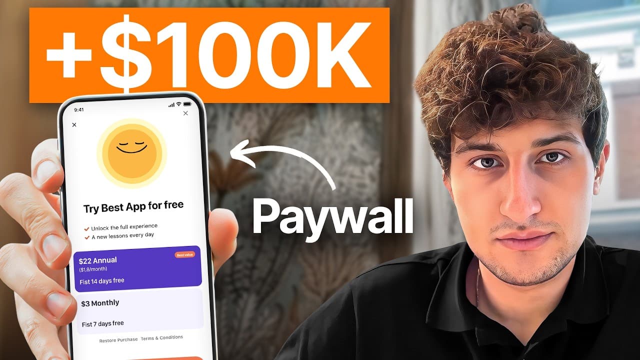 Our No-Code Apps Made $50M Using THIS Paywall