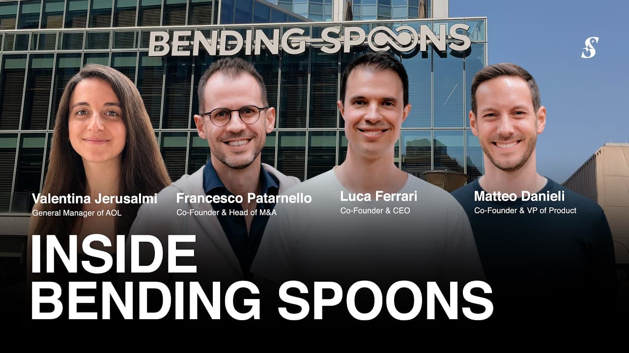 Bending Spoons Founders on Buying Airtable, AOL, Vimeo & Miro