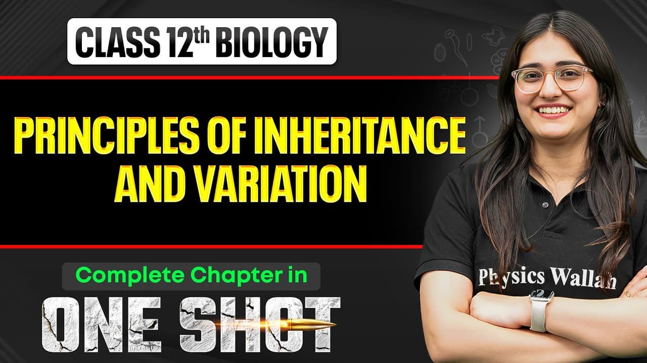 Principle Of Inheritance And Variation Class 12 One Shot 🔥| NCERT Full Revision | VIJETA 2026