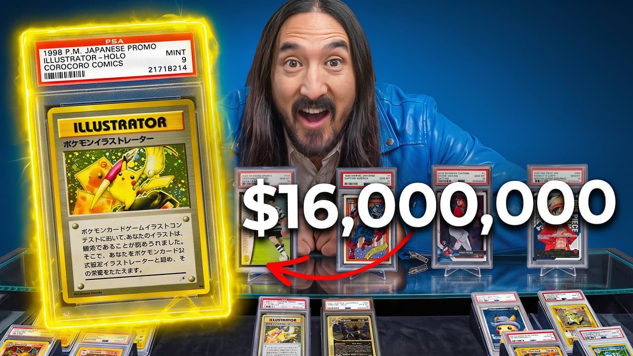 Steve Aoki Hunts For The World's Rarest Cards