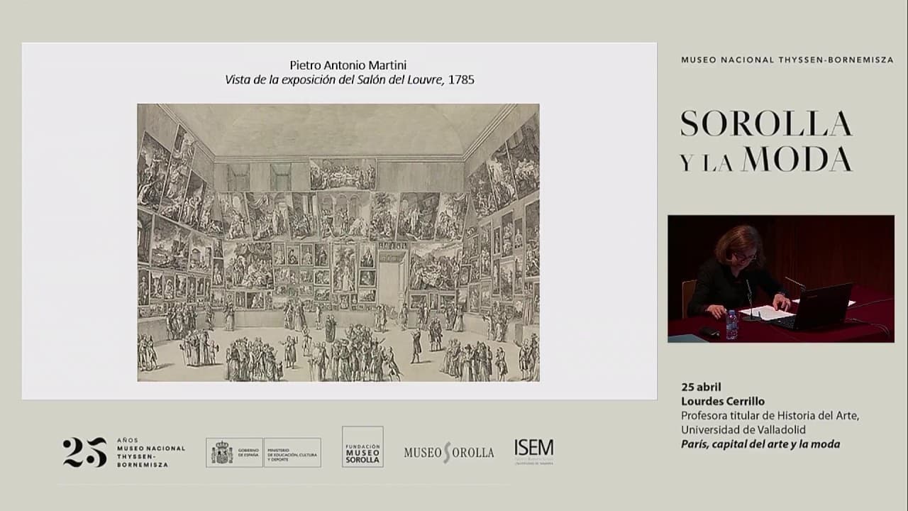 Conferencia | París capital del arte y la MODA - LOURDES CERRILLO | Curso SOROLLA Y LA MODA (8/8)