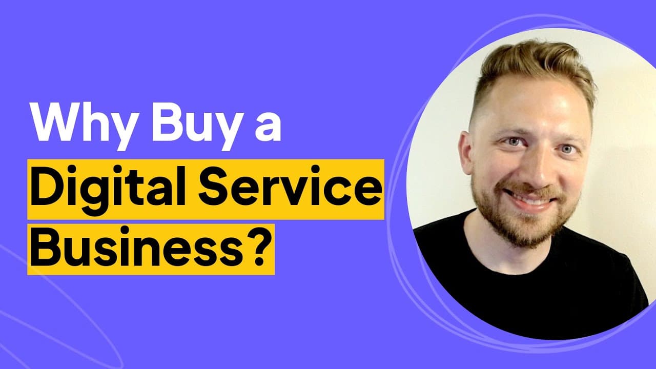 Why Buy a Digital Service Business | Karl Hughes Interview
