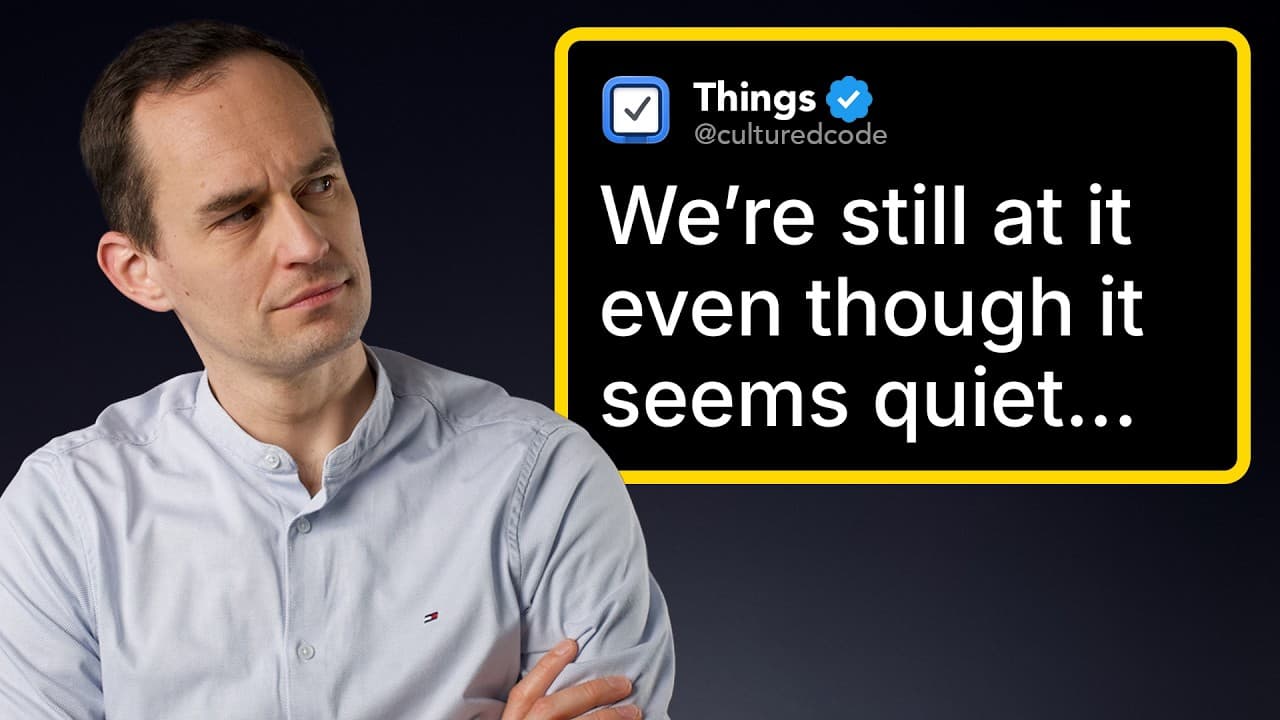 What’s going on with the Things app?