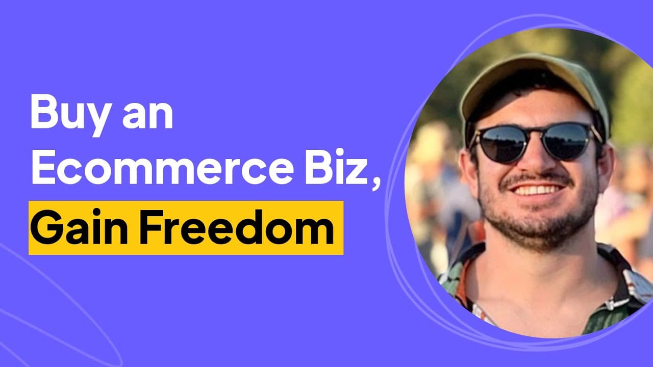 How to Buy an Ecommerce Business to Gain Freedom | Alex Michael Interview