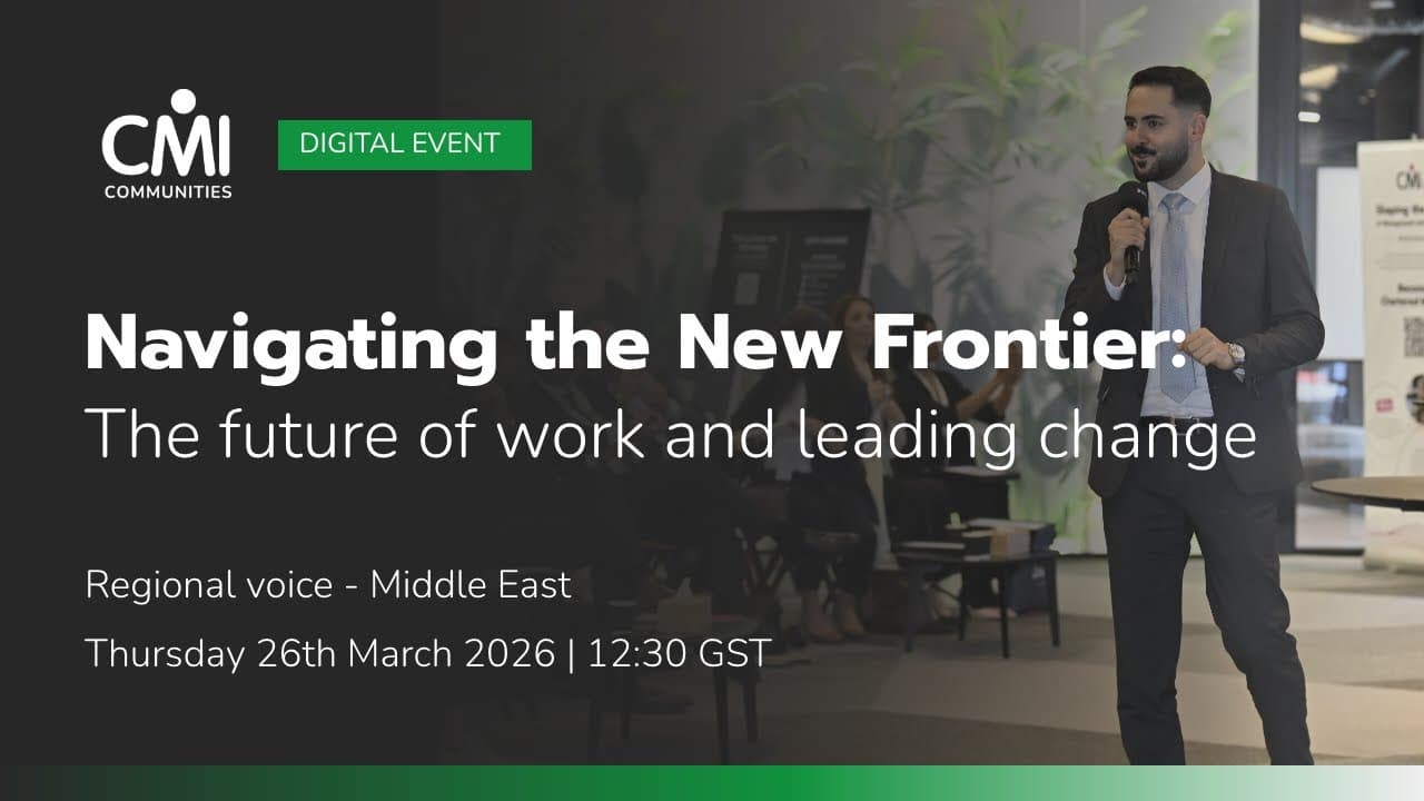 Navigating the New Frontier: The Future of Work and Leading Change