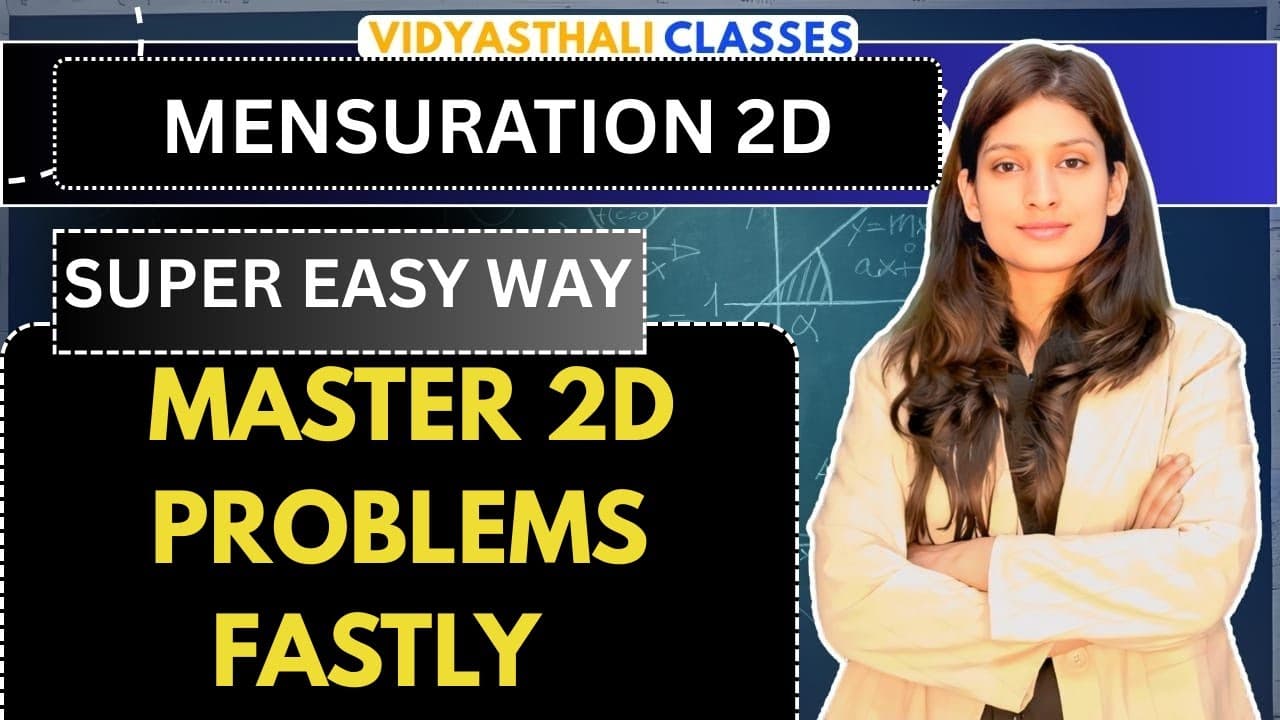 Mensuration 2D Complete Chapter | All Formulas & Questions | Banking/SSC/Railway | Manpreet Kaur