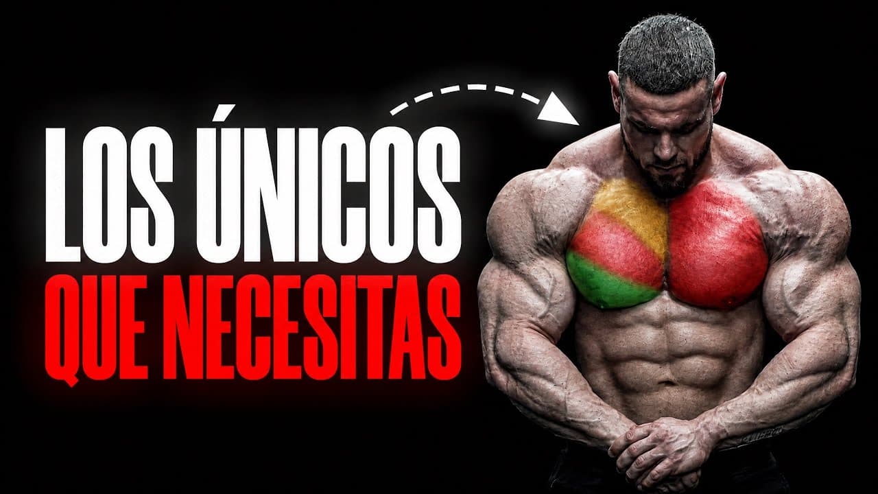 Los Mejores 4 Ejercicios Para Un Pecho Gigante