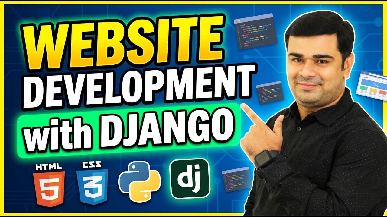 Django for Beginners in Hindi - Zero to Hero Web Development
