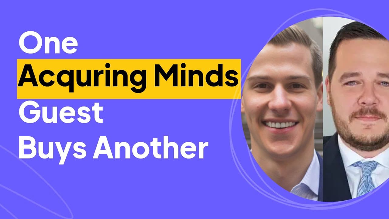 One Acquiring Minds Guest Buys Another | Adrian Pinto & Mike Botkin Interview